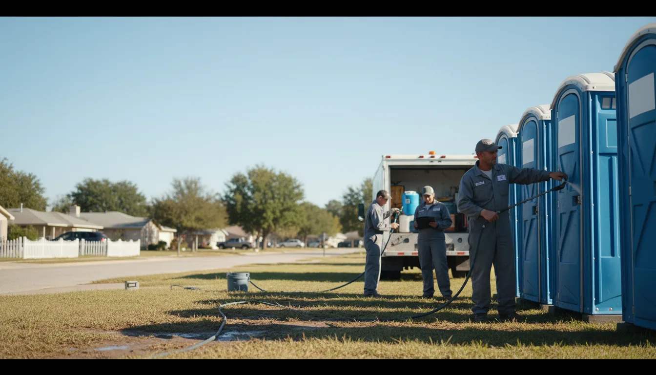 Long-Term Portable Toilet Rental in Taylor, AR near me